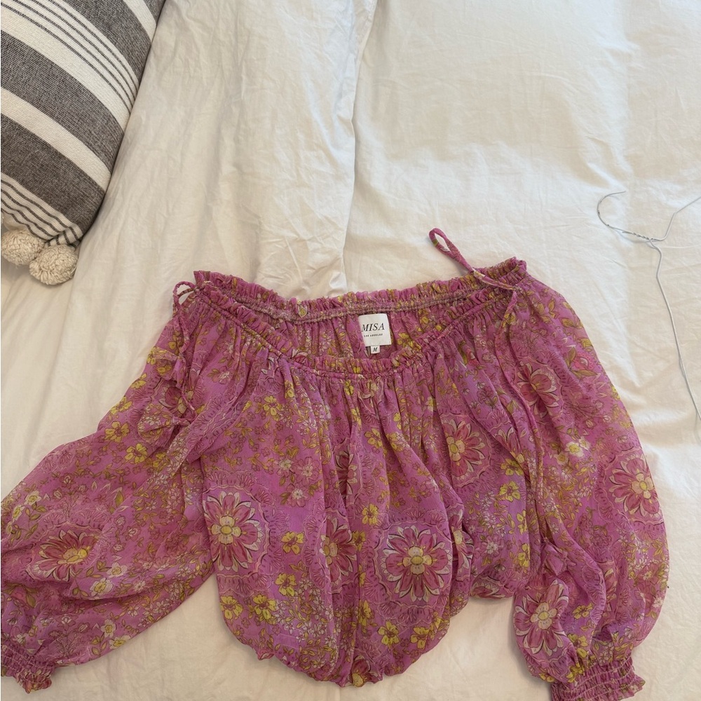MISA Los Angeles Eva Flora Top. Medium.